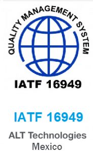 IATF certificate for ALT Mexico 